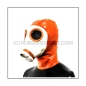 Preview: Deluxe Z56 gasmask-zipperhood-system ULTIMATE-Z with tube-set, sniffdildo, inhaler-set and rebreathing-bag-set